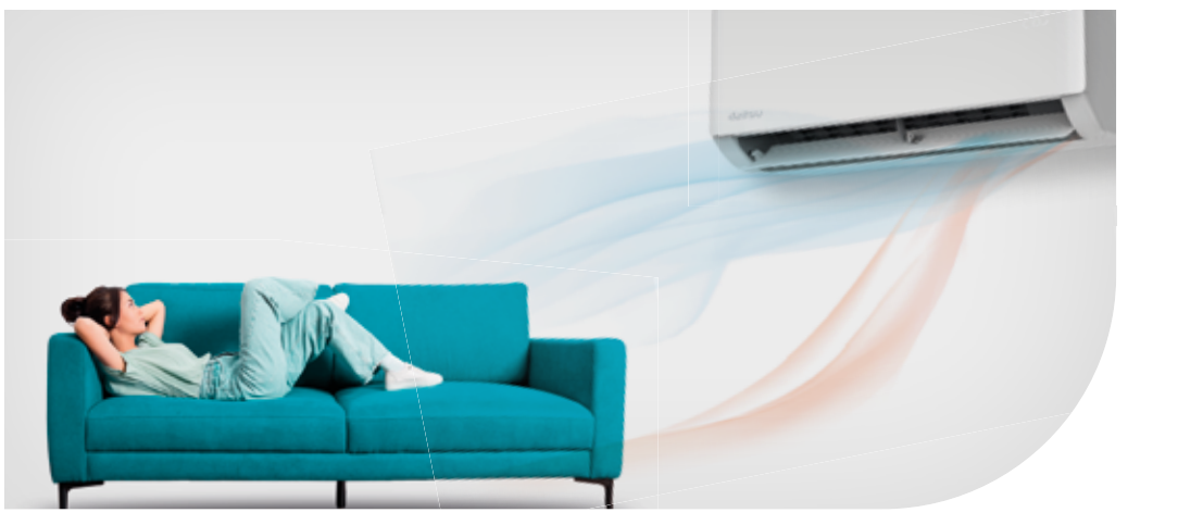 Lamas interiores motorizadas para una distribución más suave del aire La gama Artic Pro incorpora lamas interiores motorizadas diseñadas para mejorar la distribución del aire dentro de la estancia. Su sistema favorece una expansión del aire más suave, equilibrada y agradable, evitando corrientes directas molestas. En modo frío, el aire puede proyectarse hacia la parte superior para distribuirse de manera uniforme y descender suavemente. En modo calor, ayuda a dirigir el aire hacia zonas inferiores, generando una sensación más envolvente y confortable. El resultado es una climatización más natural, con mejor reparto del aire y mayor confort térmico.